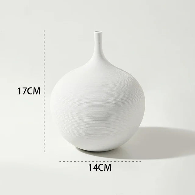 SoHo Vase Collection - Handcrafted Minimalist Ceramic Elegance