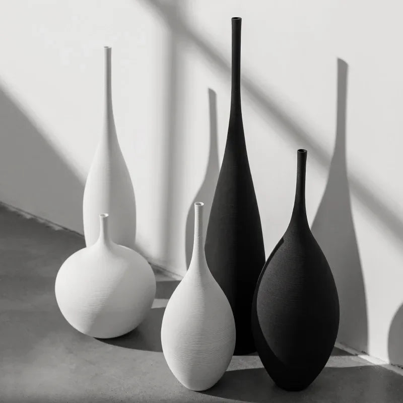 SoHo Vase Collection - Handcrafted Minimalist Ceramic Elegance